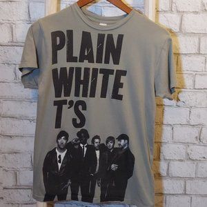 Plain White T's Startee unisex band tshirt sz S